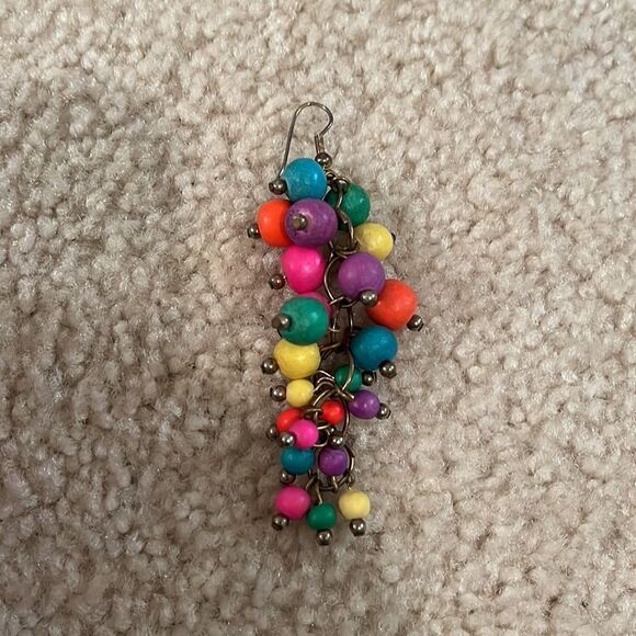 COLORFUL MULTICOLOR EARRINGS - Picture 2 of 5
